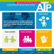 Illustration de la maquette du site